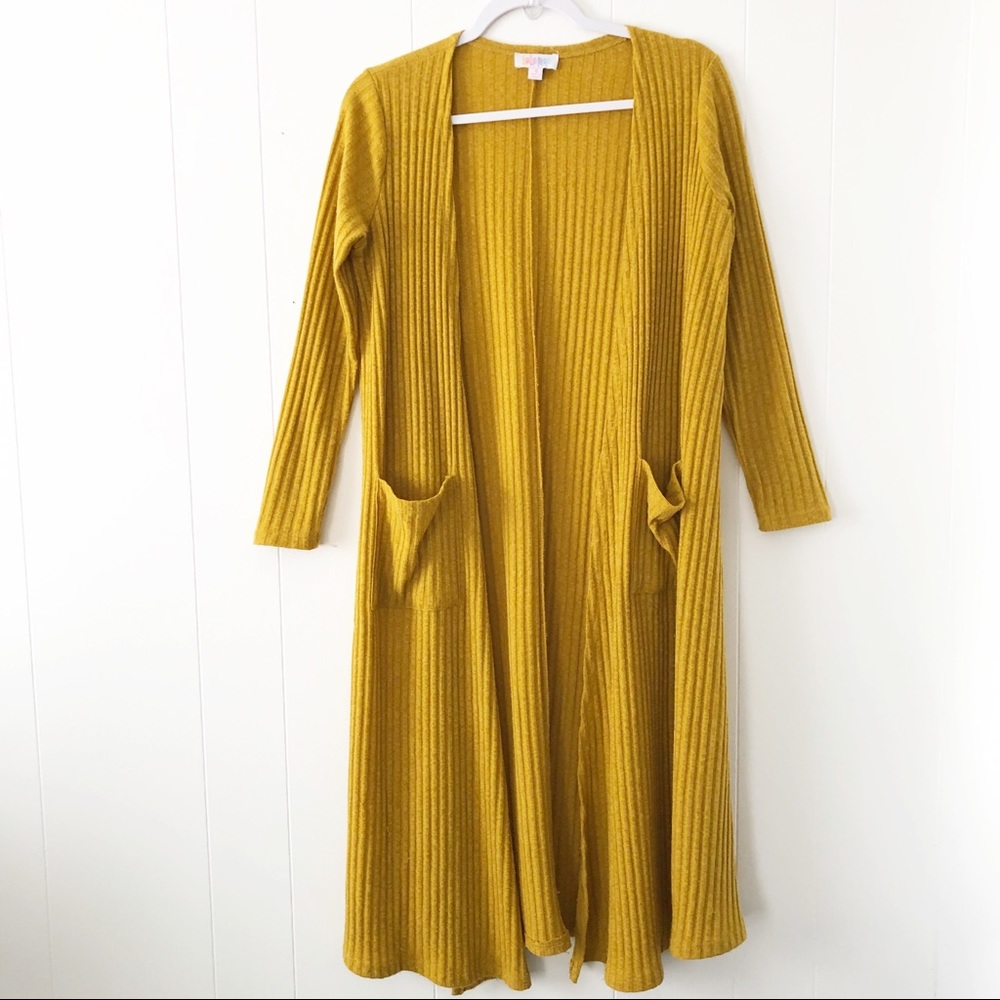 LulaRoe Duster Cardigan Open Front Small